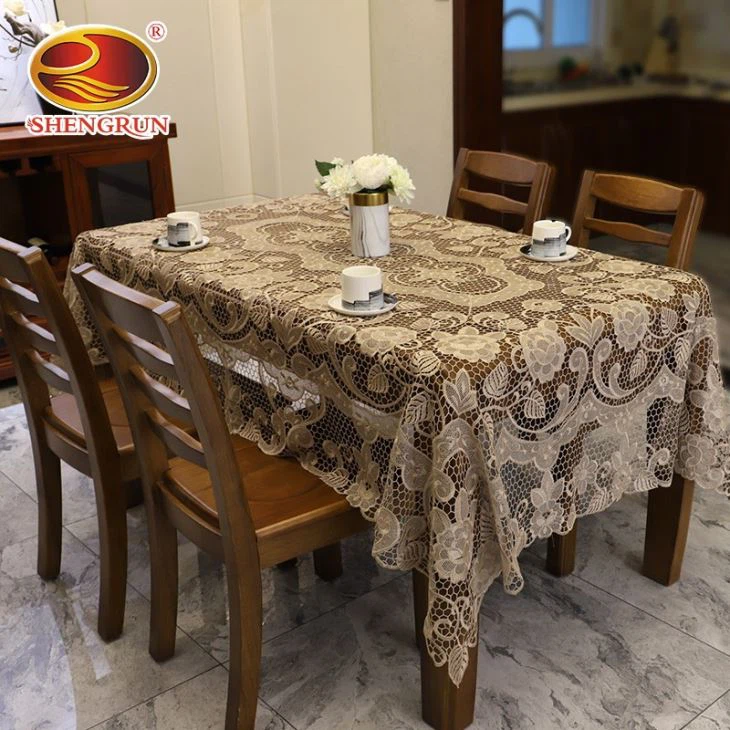 Table Cloth Embroidered With Cultural Features Pattern